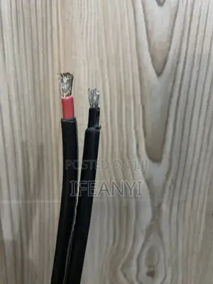 6mm Dc Cable Twin White Copper