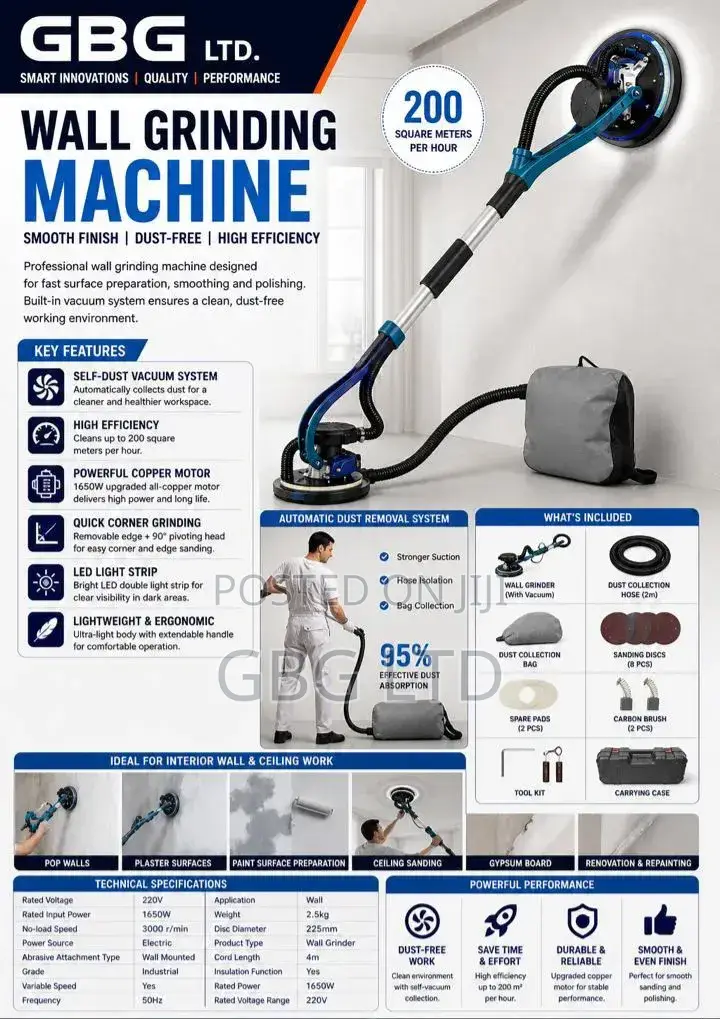 Wall Grinding Machine