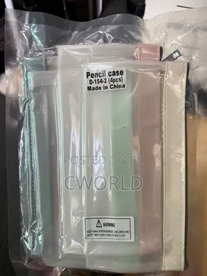 4-Pack Pencil Cases