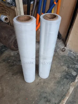 Roll of Clear Plastic Stretch Wrap/Film Used for Industrial Packing