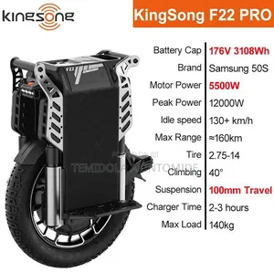 Kingsong F22 Pro Electric Unicycle Euc