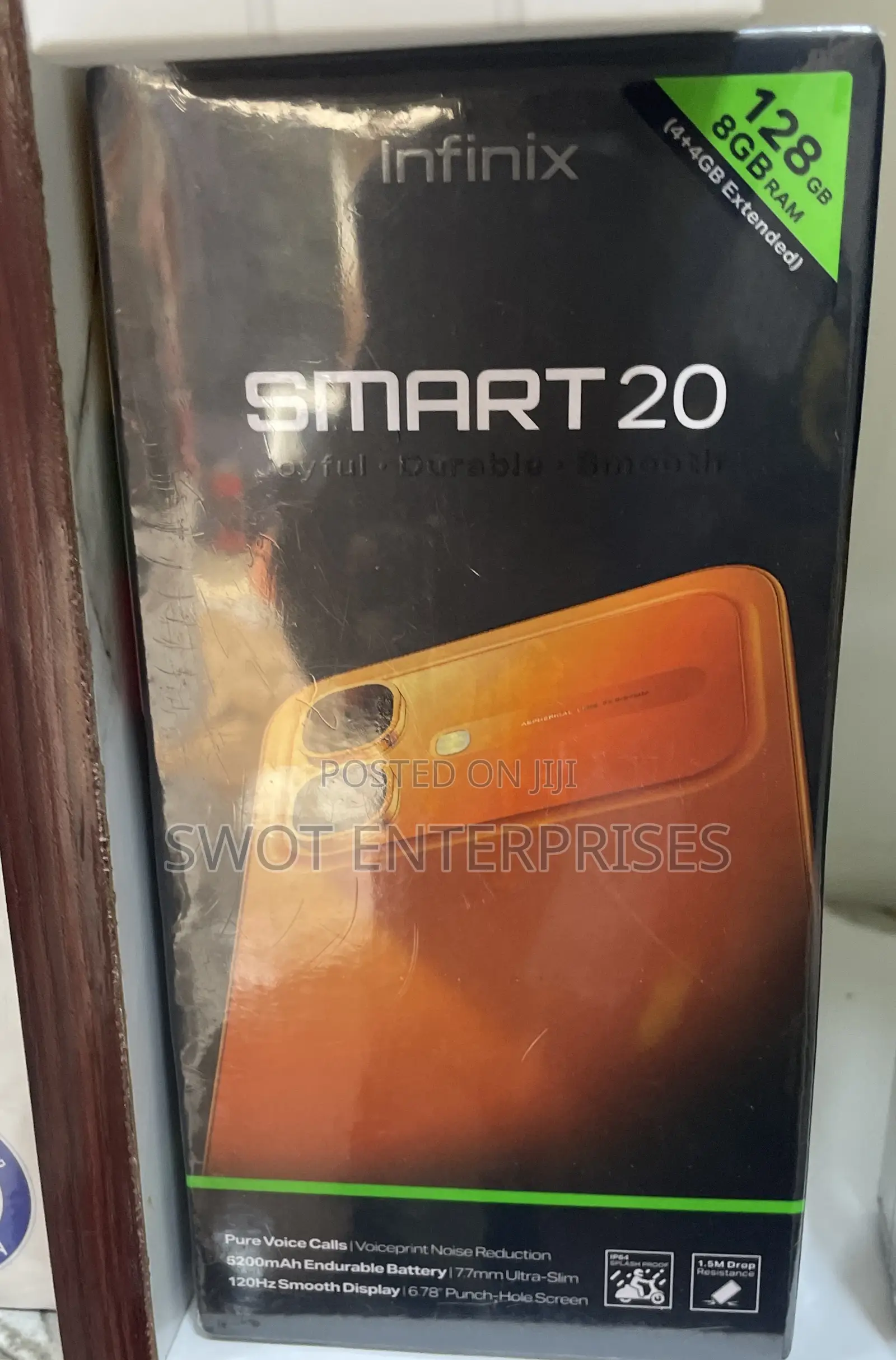 New Infinix Smart 20 128 GB Black