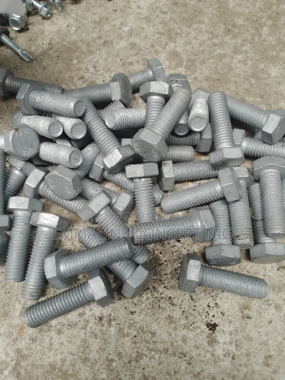 12×50 Bolt and Nut