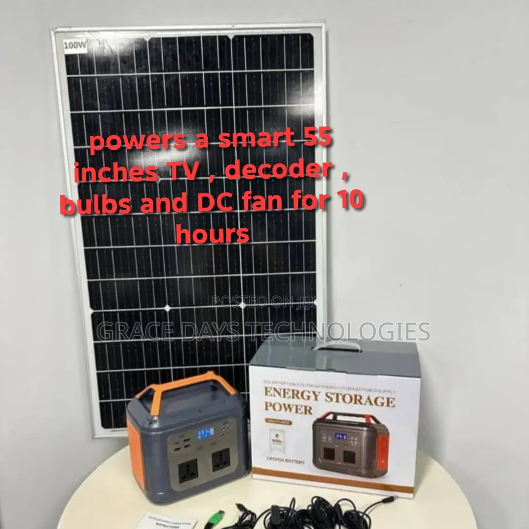 550 Watt Solar Generator