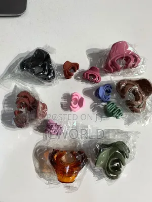 Octopus Hair Claw Clips - Assorted Colors - Multi Pack