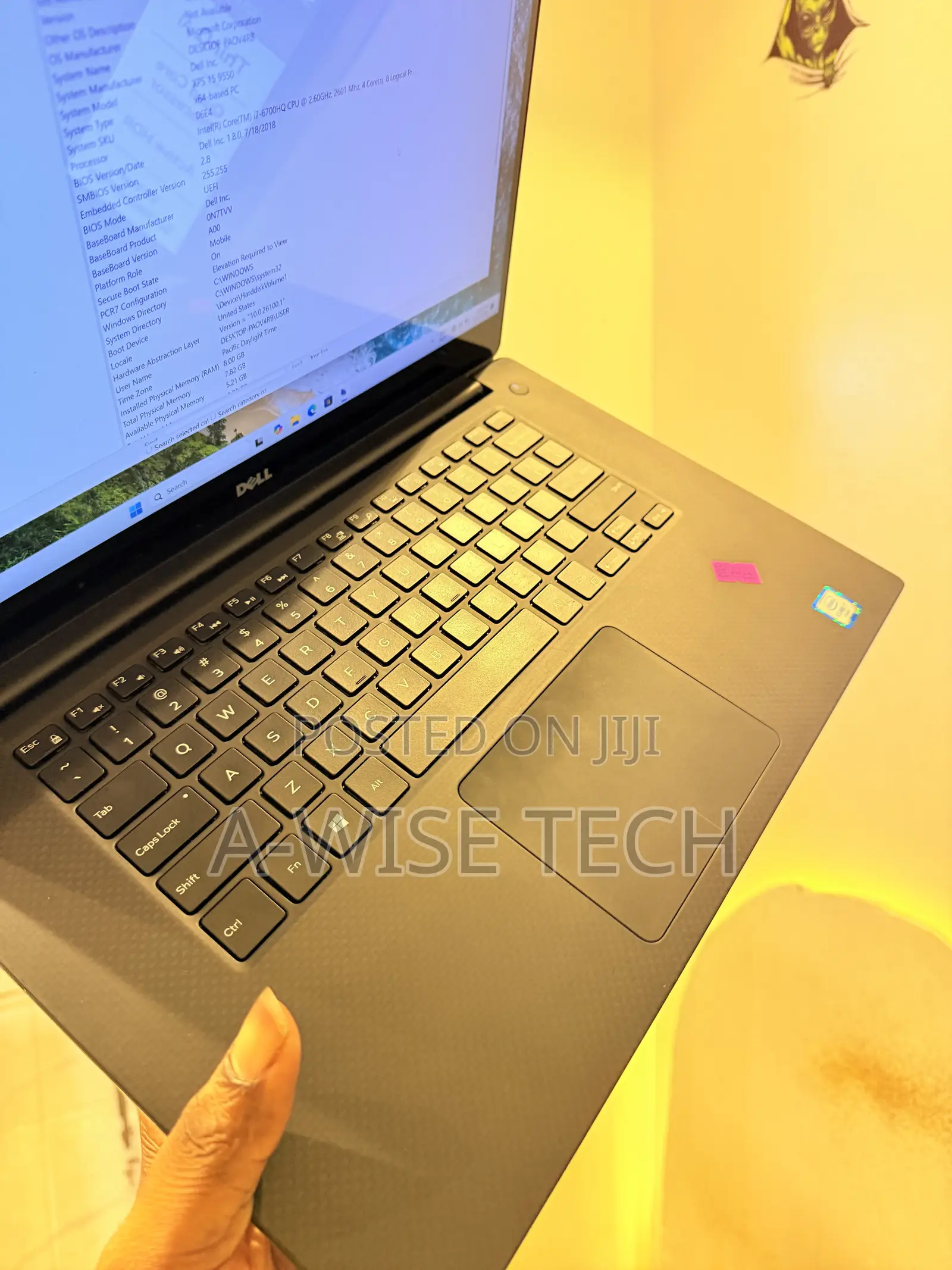 Laptop Dell XPS 15 9560 16GB Intel Core i5 SSD 256GB