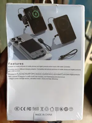 Wireless Magnetic Ring 10000mah iPhone And Samsung Power Bank