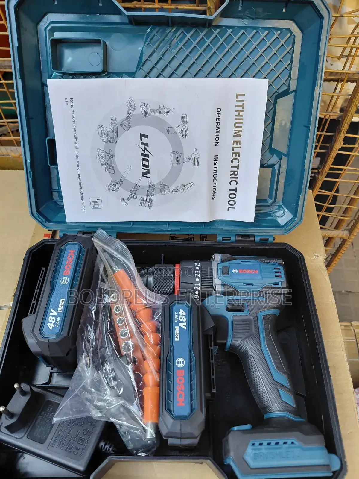 48 Volt Bosch Brushless Screwing Machine