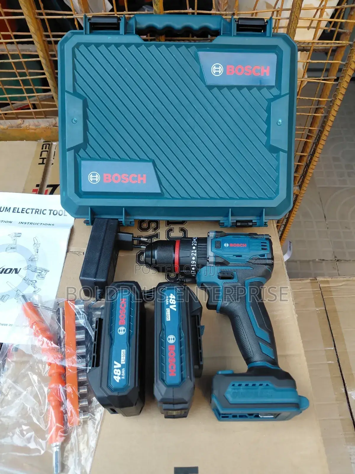 48 Volt Bosch Brushless Screwing Machine