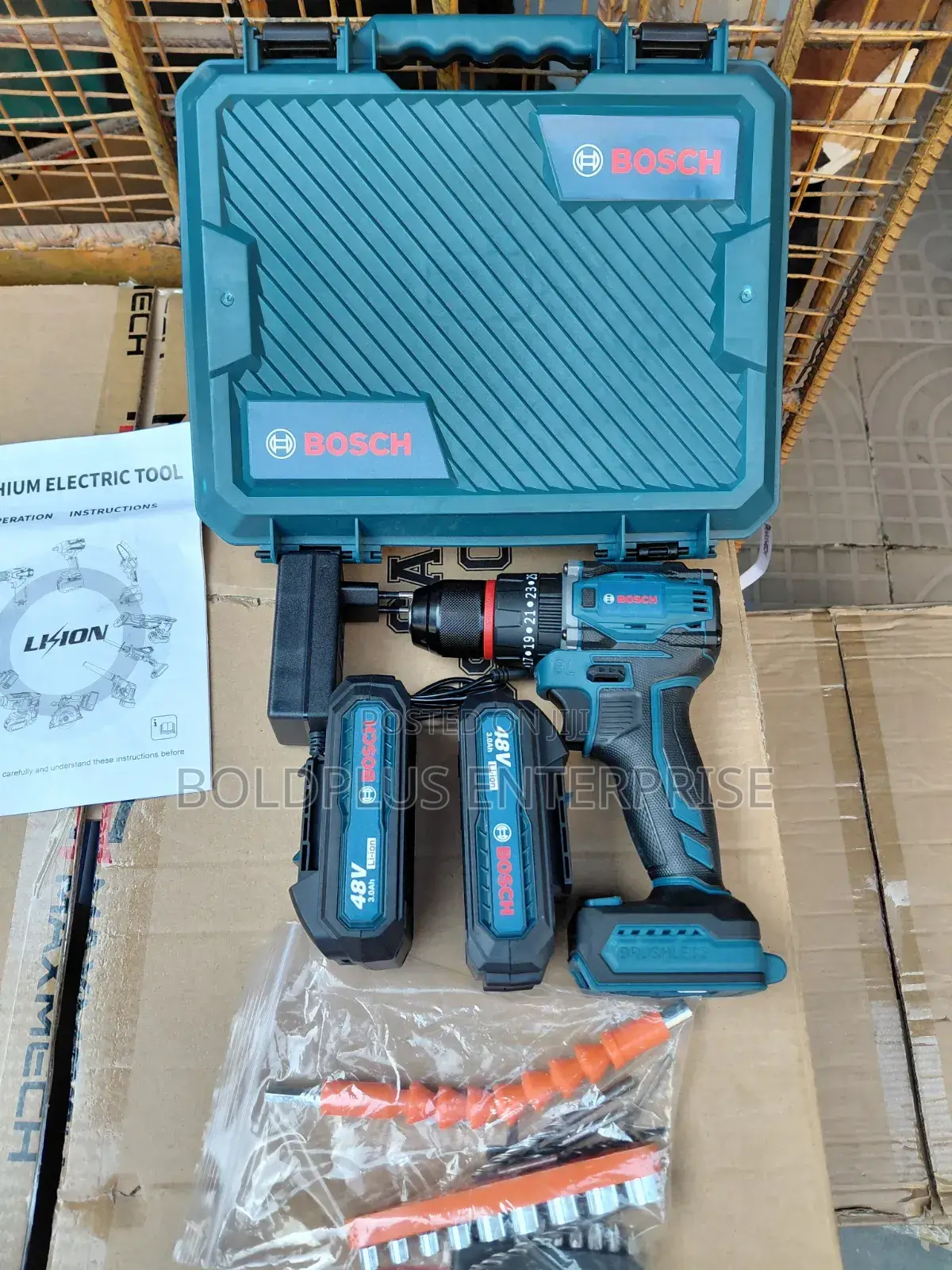 48 Volt Bosch Brushless Screwing Machine