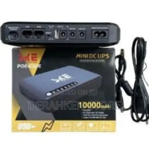 0pske Poe-632e 10000mah Mini Dc Ups for Wifi Router, Modem CCTV