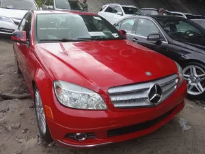 Mercedes-Benz C300 Luxury Sedan AWD (3.0L 6cyl 7A) 2008 Red