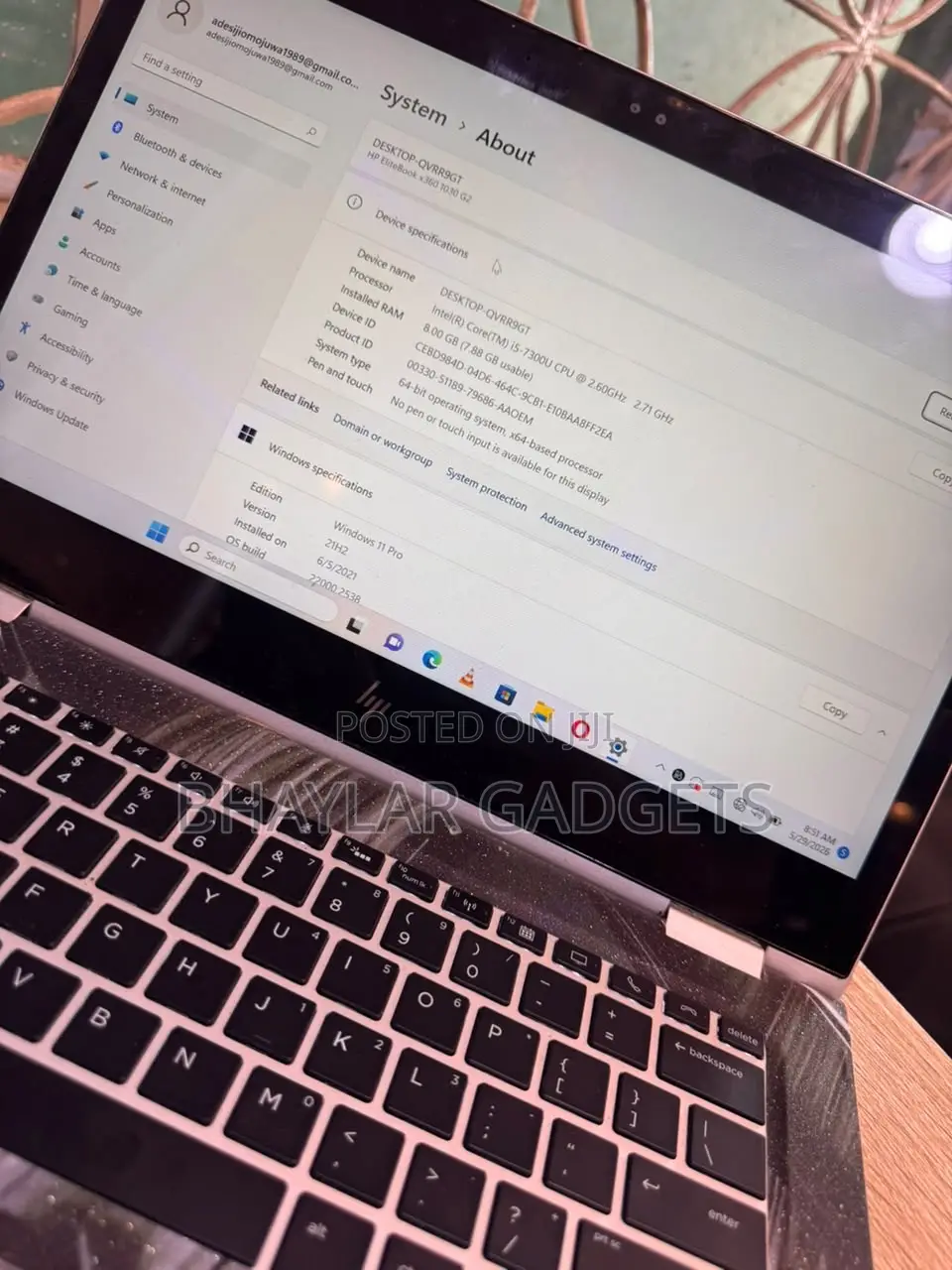 HP ElitePad 1000 G2 256 GB Silver