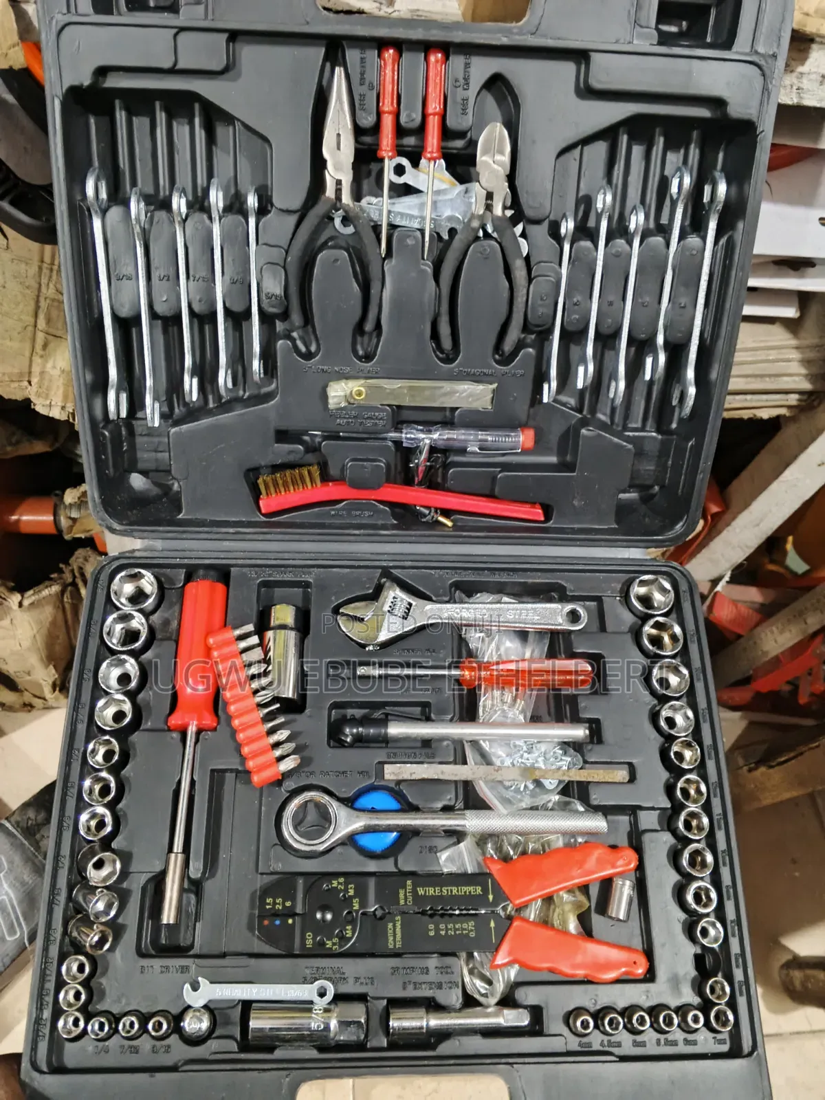 126 PCS Tools and Socket Set