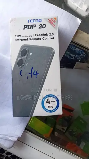 New Tecno Pop 20 64 GB Black