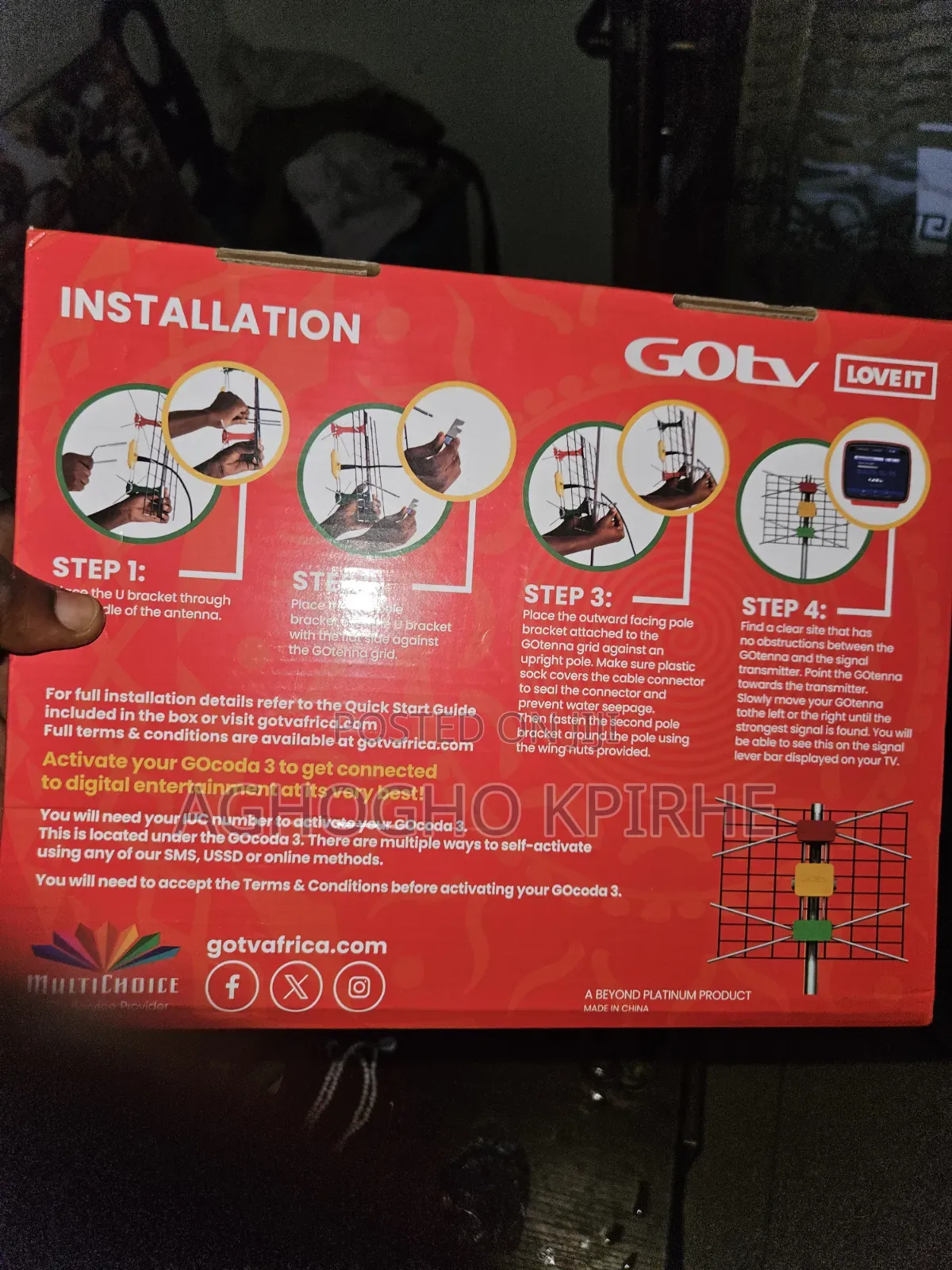 Gotv Complete Decoder N Antena