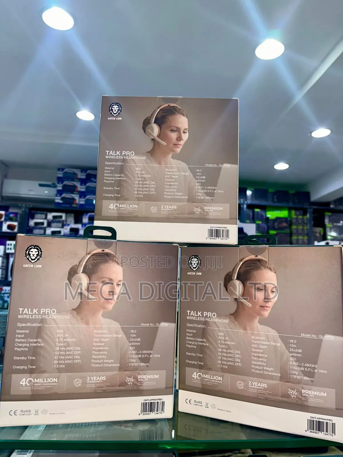 Talk Pro Wireless Headphone,
