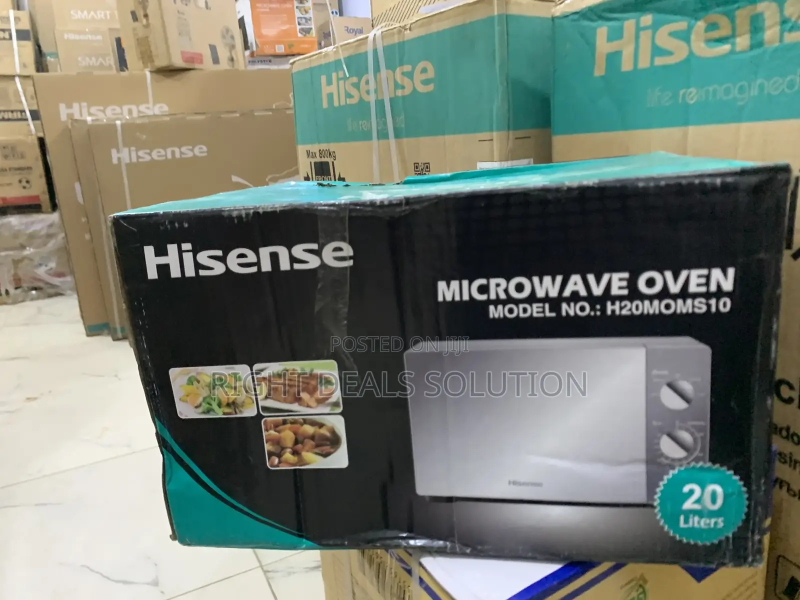 Hisense White Microwave Everyday Kitchen Use