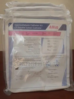 Dialysis Catheter Tunneled Line ( Straight Pre Curved )