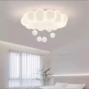 Kids Room Led Cloud Chandelier Design Modern Warm