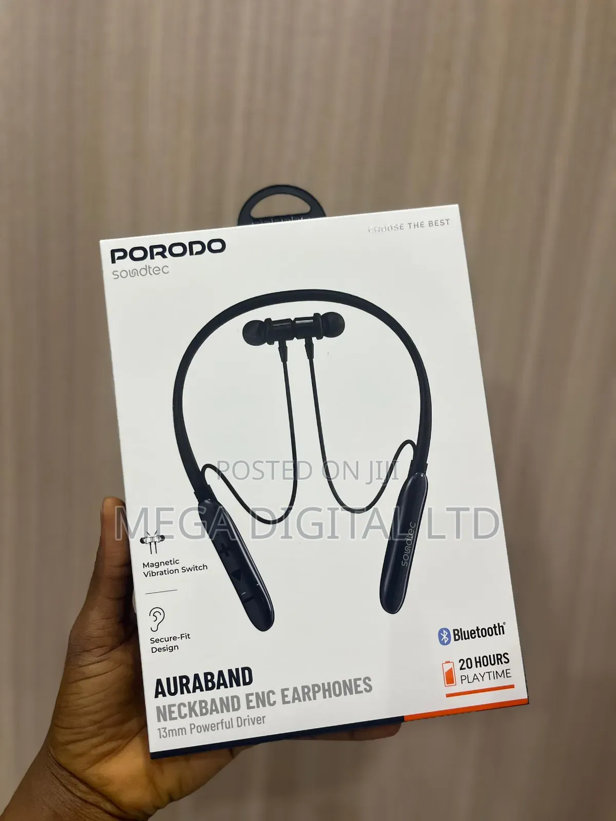 Auraband Neckband Enc Earphone