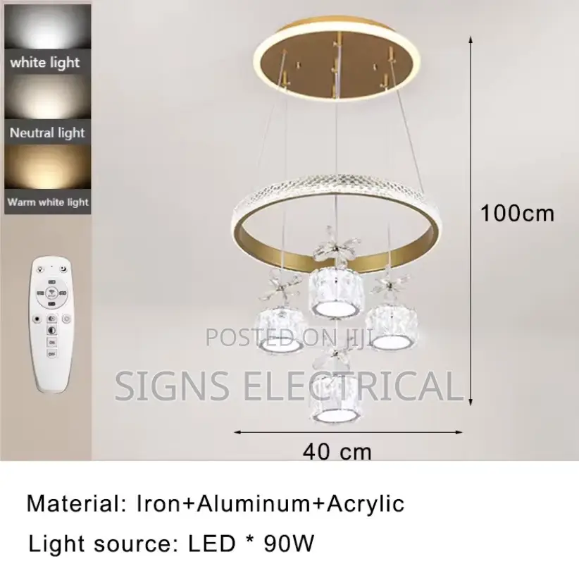 Modern Dining Room Led Chandelier