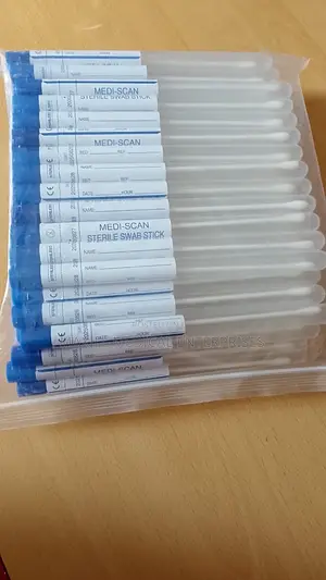 Sterile Laboratory Specimen Collection Swab Sticks – Pack of 100