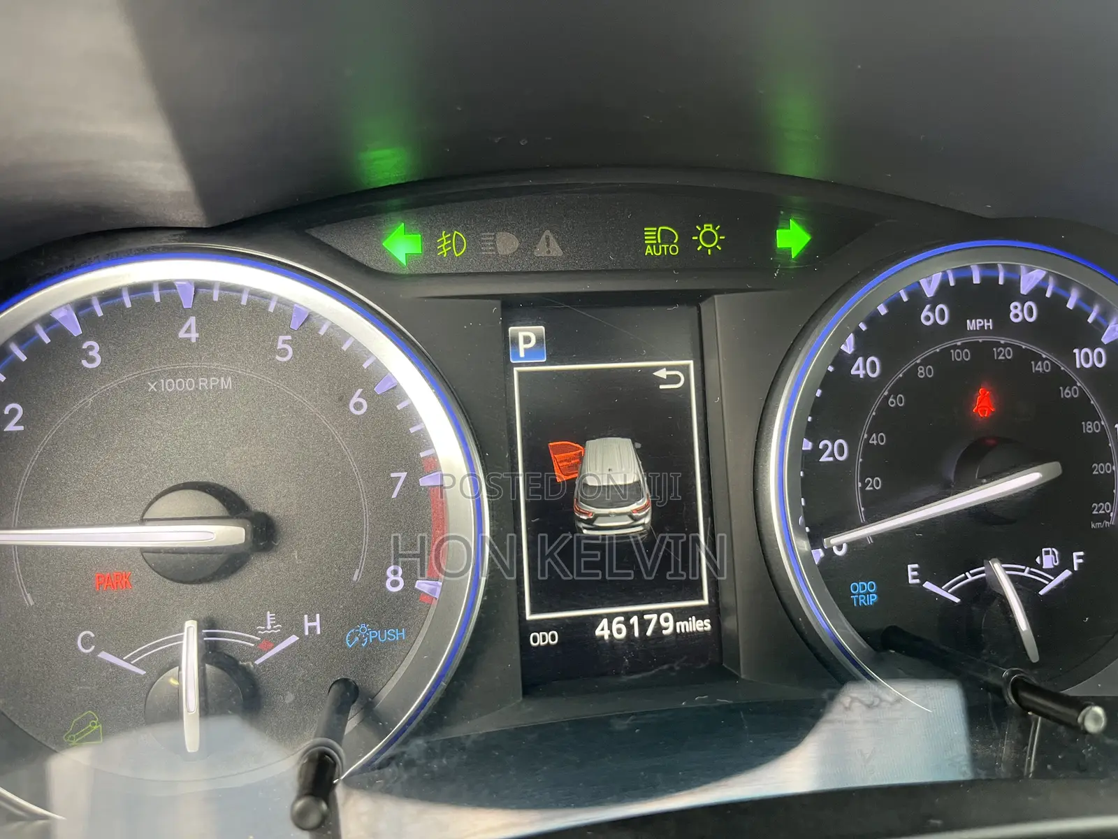 Toyota Highlander XLE 2019 Gray