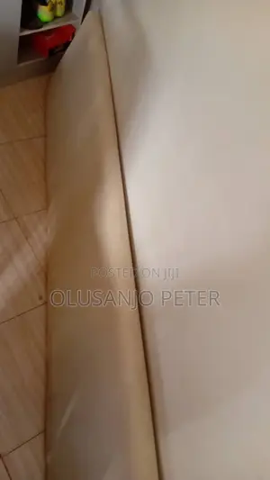 6.5 White Leather Bed Frame