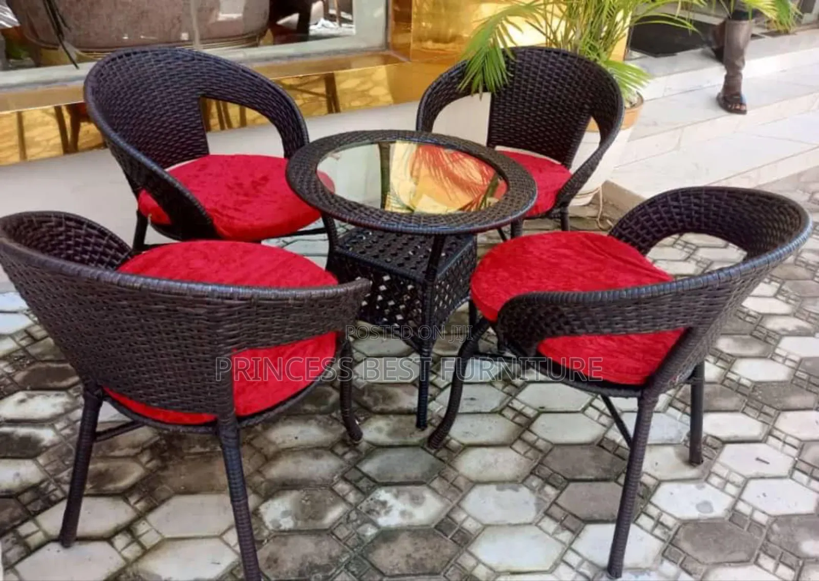 Outdoor Set With Cushion