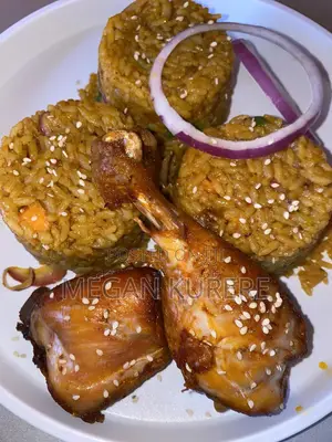 Jollof Rice and Chicken
