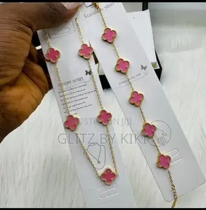 Vca Necklace and Bracelet Set
