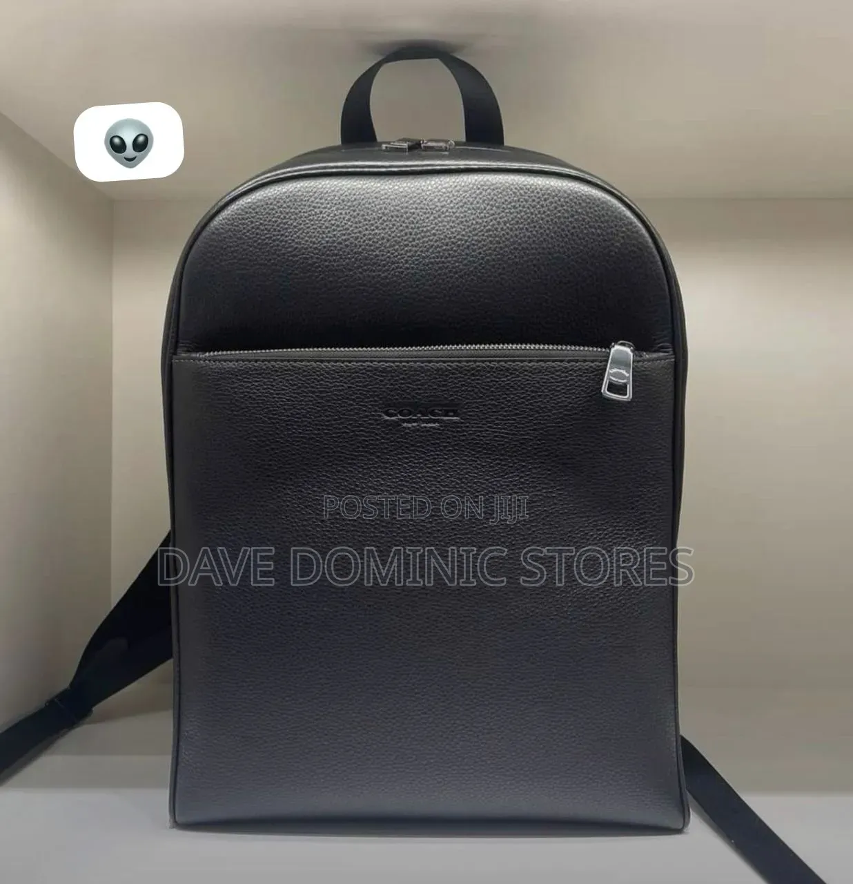 Top Quality Black Coach Backpack