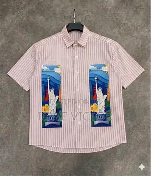 Crop Top Button Shirt
