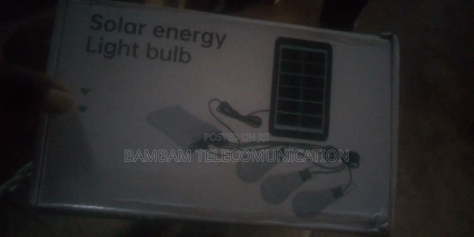 Sola Light With Three Bulbs