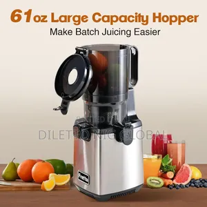 Fretta Cold Press Juicer Machines, Slow Masticating Juicer