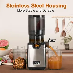 Fretta Cold Press Juicer Machines, Slow Masticating Juicer