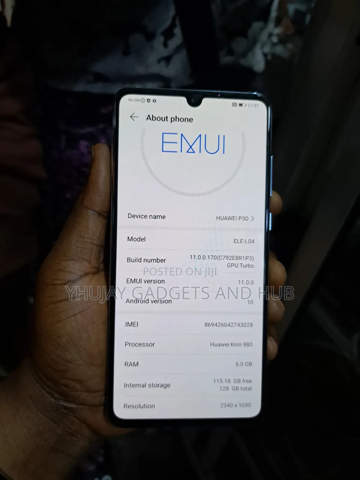 Huawei P30 128 GB Blue