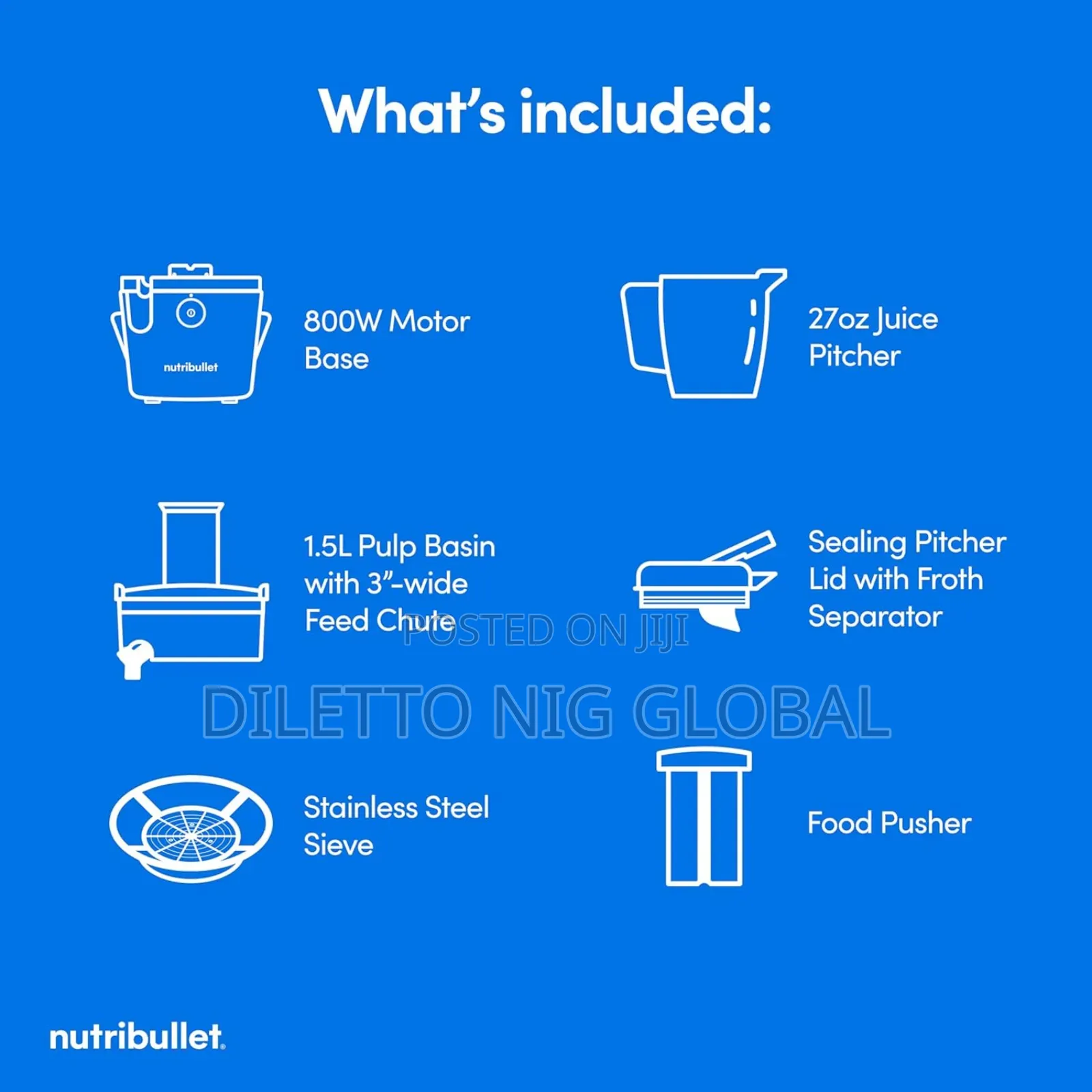 Nutribullet Juicer, 800w Juicer