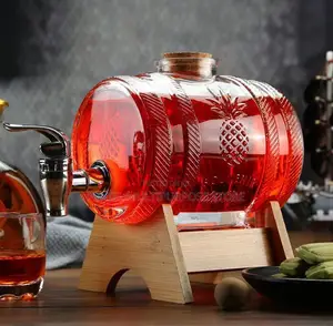 5l Vintage Glass Drink Dispensers For Parties