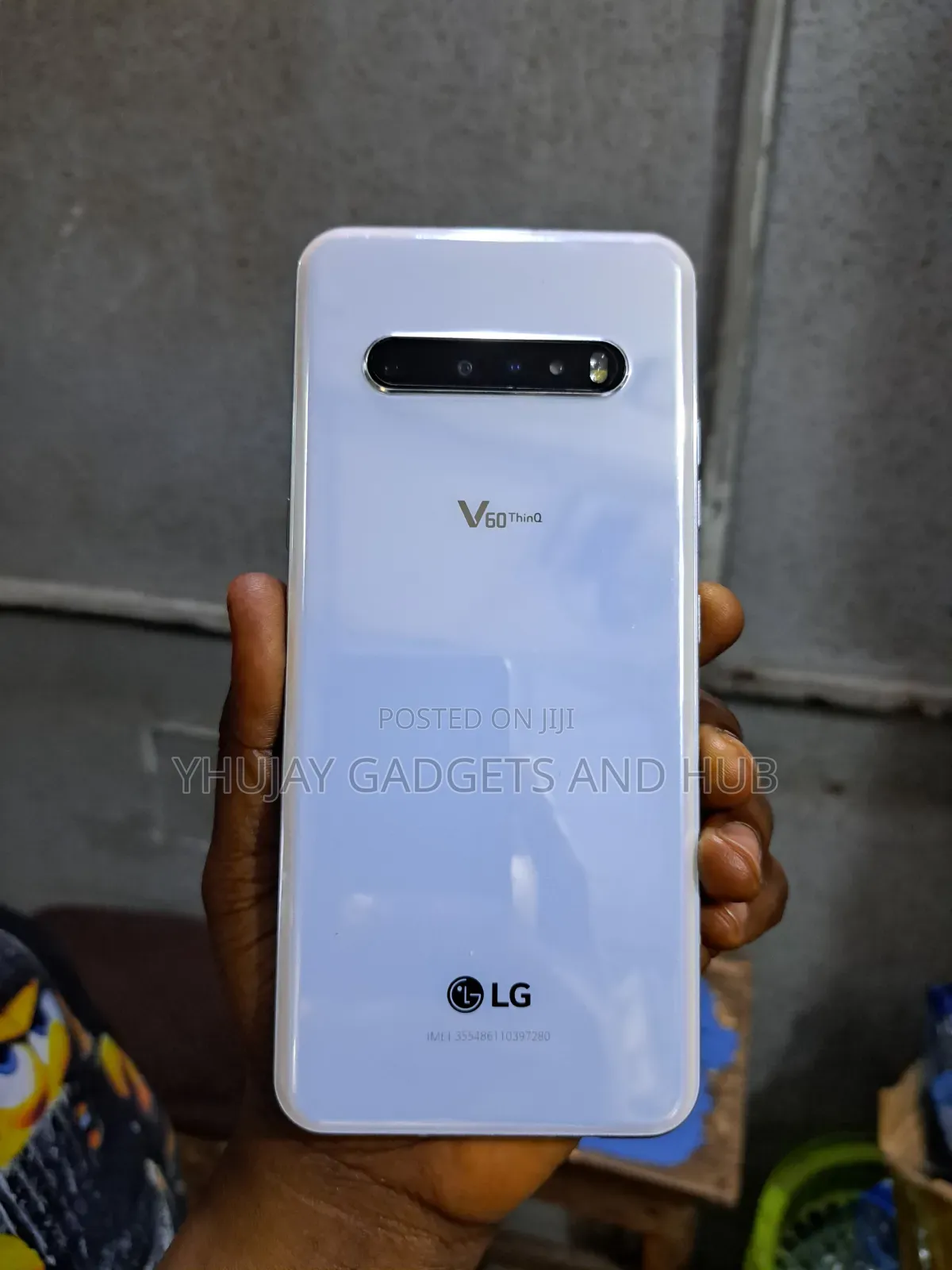 LG V60 ThinQ 5G 128 GB White