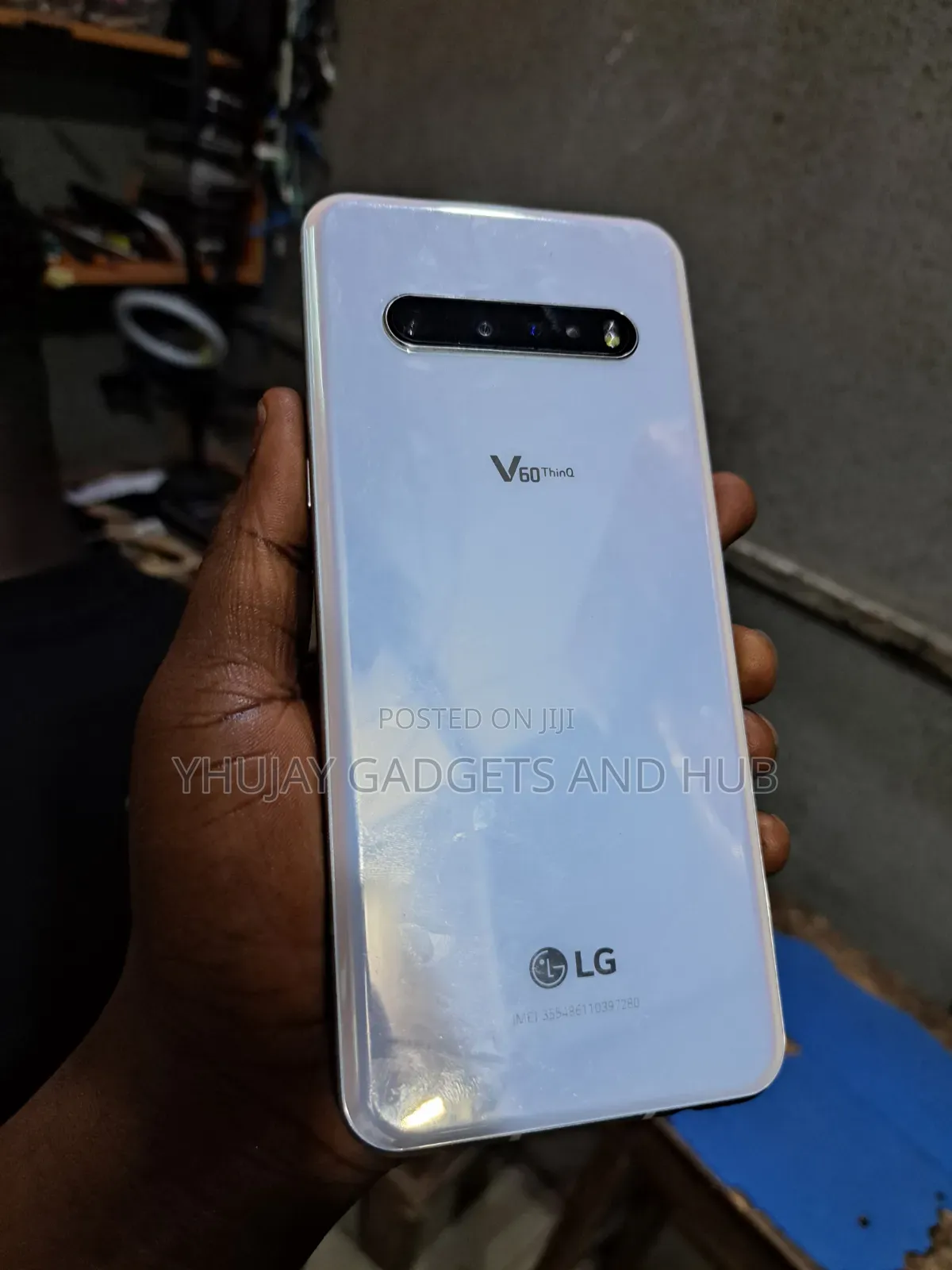 LG V60 ThinQ 5G 128 GB White