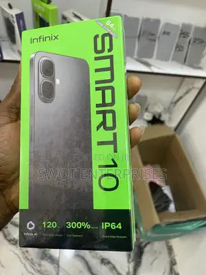 New Infinix Smart 10 64 GB Black