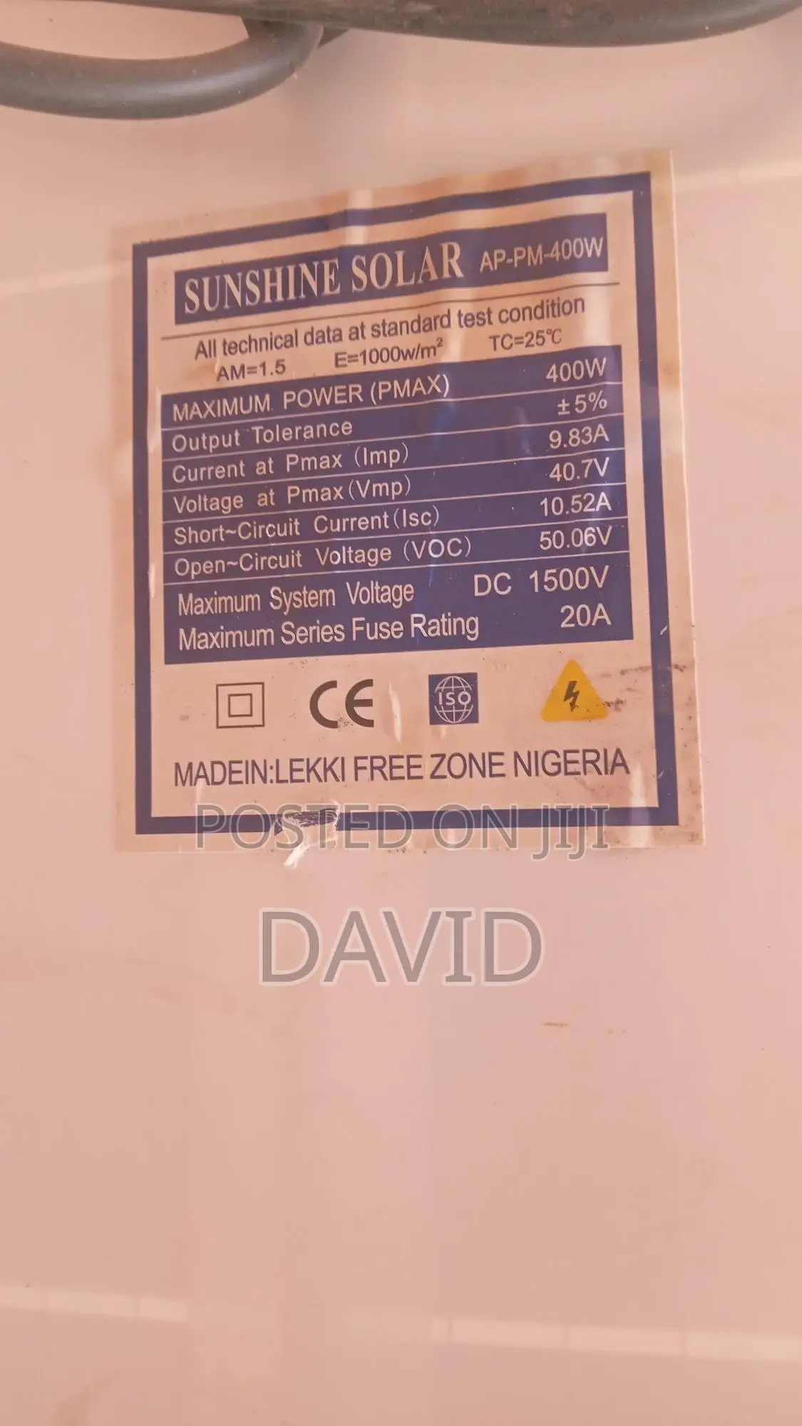 400w Solar Panel