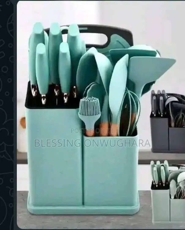 19pcs Silicon Spoon