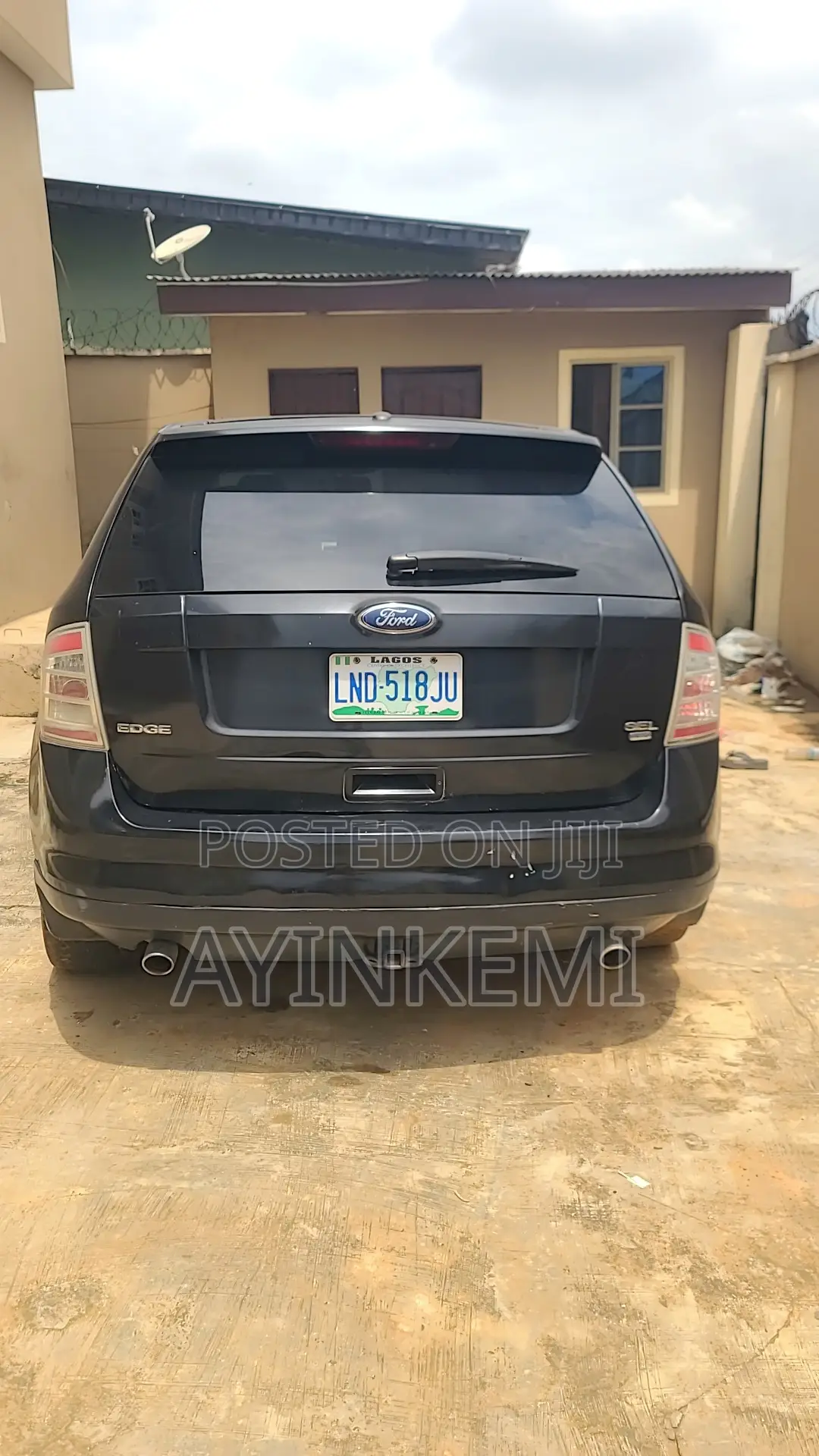 Ford Edge 2008 Black