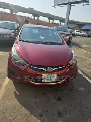 Hyundai Elantra GLS Sedan FWD (1.8L 4cyl 6A) 2013 Red