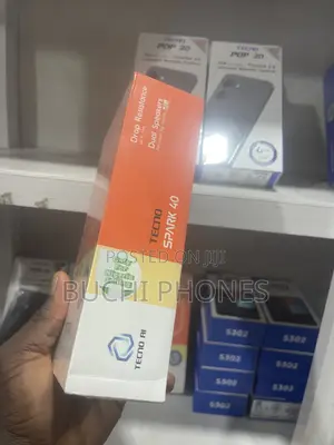 New Tecno Spark 40 128 GB Black
