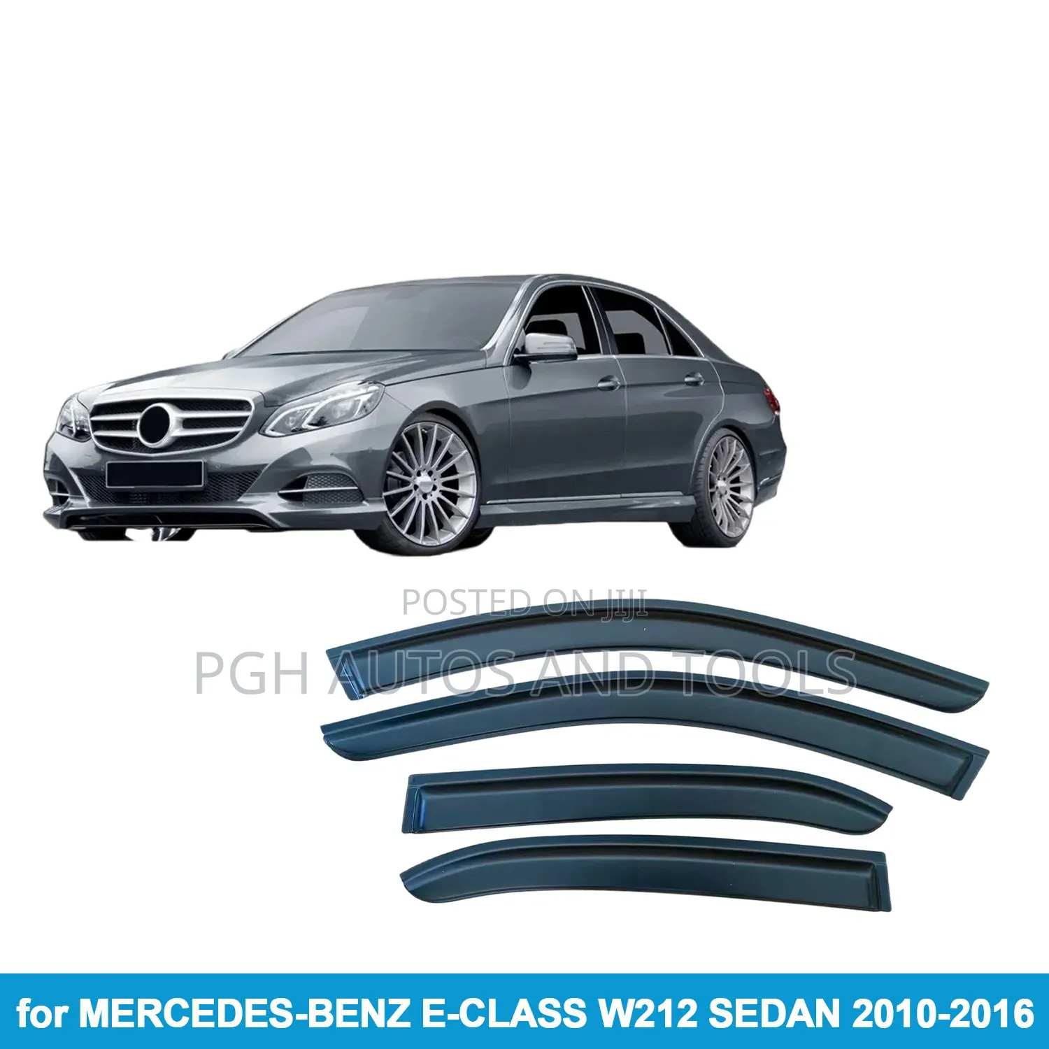 Benz E-Class Rain Shield / Shade Side Window Deflector (Window Visor)
