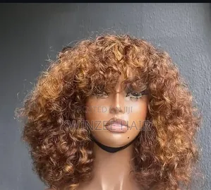 SDD Curly Fringe  Human Hair. Exactly as Seen
